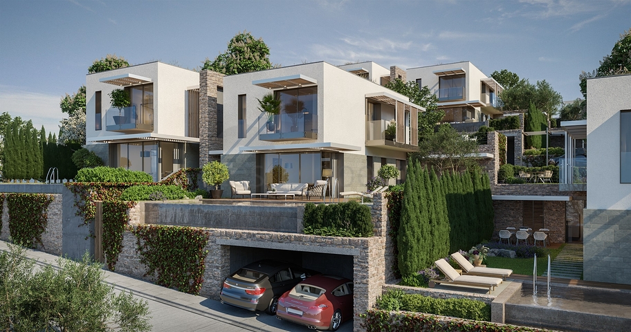 Масштабный проект, сочетание современного дизайна и уникальности на первой береговой линии.