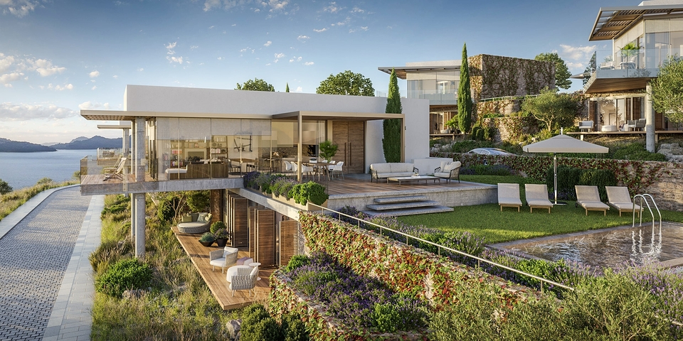 Масштабный проект, сочетание современного дизайна и уникальности на первой береговой линии.