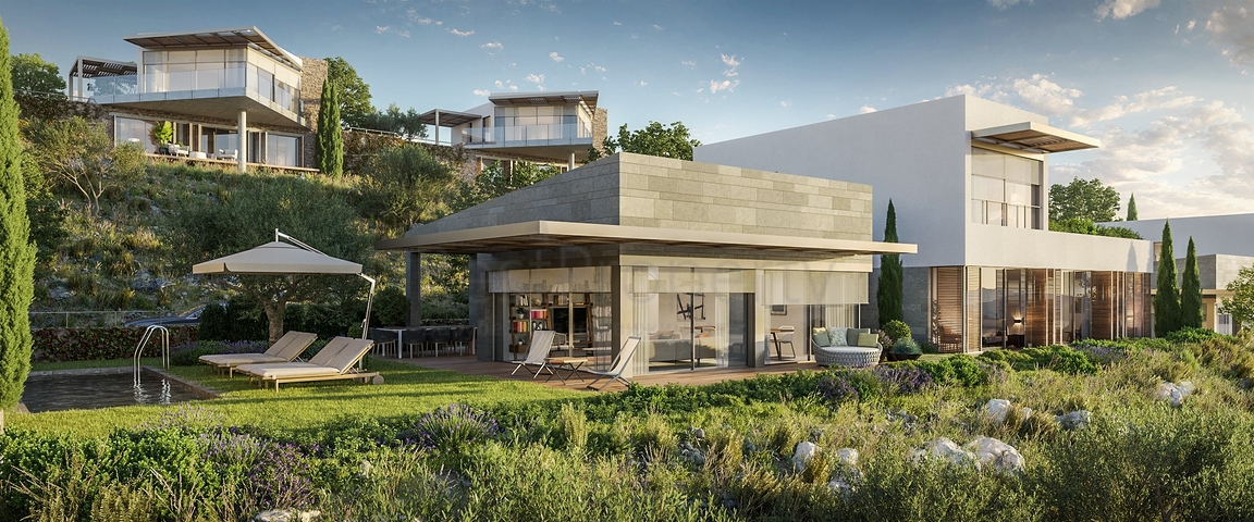 Масштабный проект, сочетание современного дизайна и уникальности на первой береговой линии.