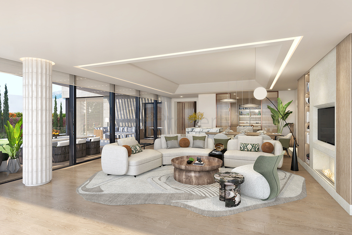 Масштабный проект, сочетание современного дизайна и уникальности на первой береговой линии.