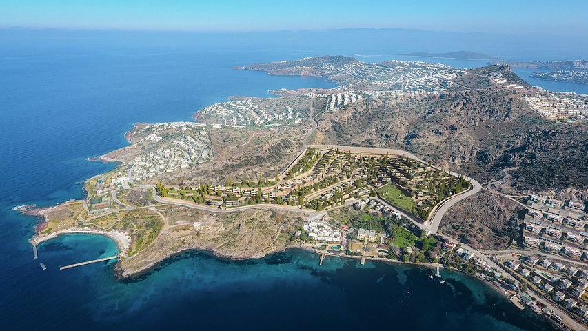 Масштабный проект, сочетание современного дизайна и уникальности на первой береговой линии.