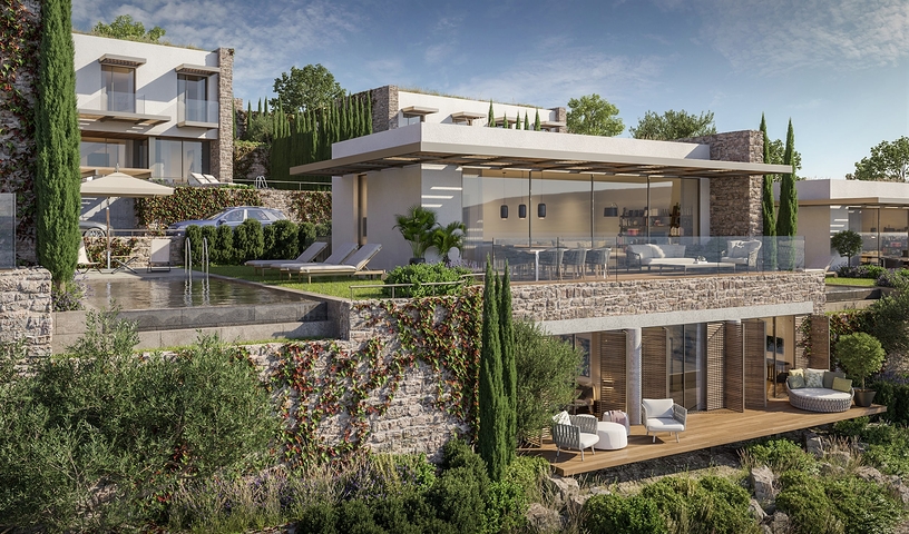 Масштабный проект, сочетание современного дизайна и уникальности на первой береговой линии.