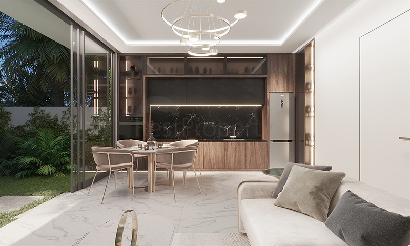 Привлекательные виллы на завершающей стадии строительства в районе Умалас острова Бали