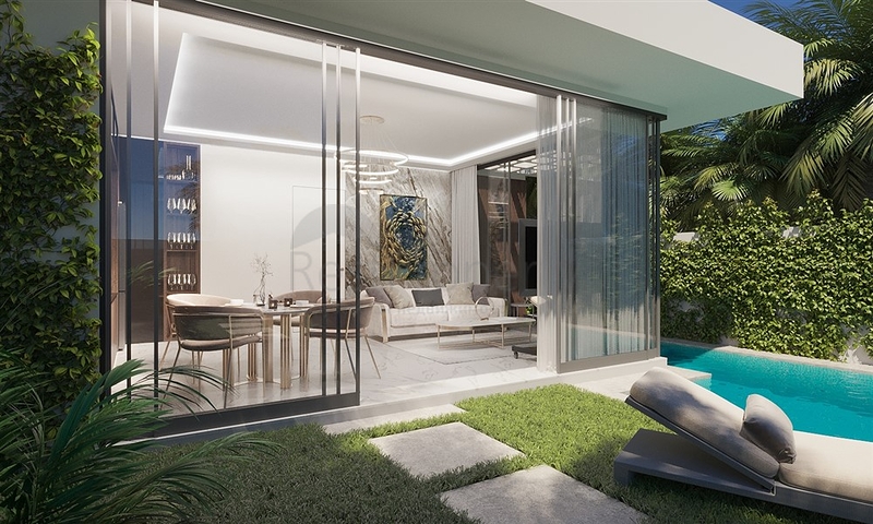 Привлекательные виллы на завершающей стадии строительства в районе Умалас острова Бали