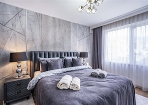 Двухкомнатная квартира с ремонтом в 400 м от моря в Алании