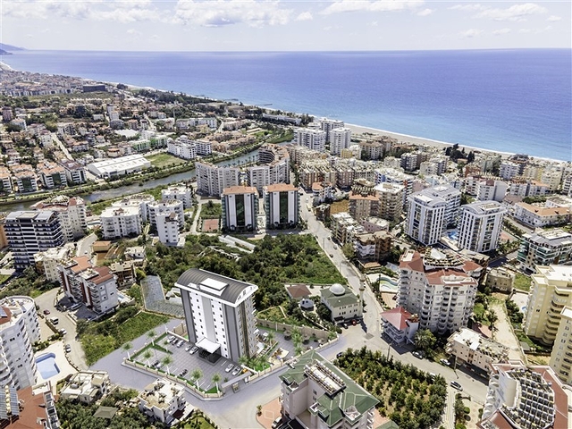 Просторная квартира 1+1 в районе Тосмур