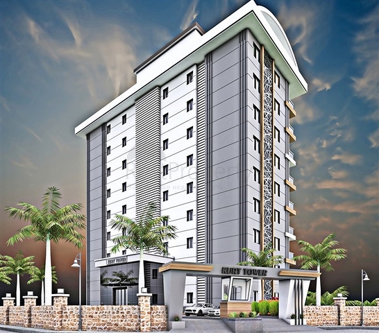 Просторная квартира 1+1 в районе Тосмур