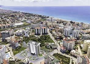 Просторная квартира 1+1 в районе Тосмур