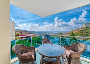 Частная вилла 4+1 с панорамными видами в районе Каргыджак