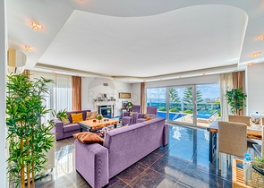 Частная вилла 4+1 с панорамными видами в районе Каргыджак