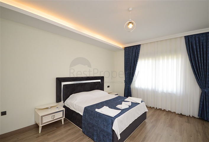 Современная и новая вилла планировкой 3+1 в районе Каргыджак