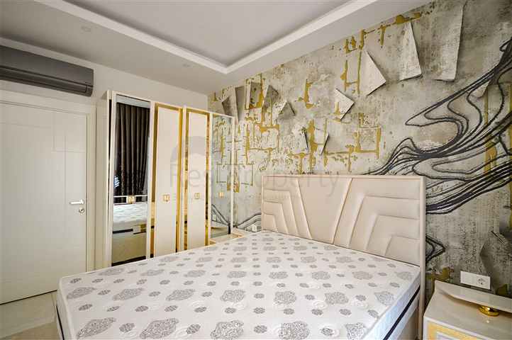 Апартаменты 2+1 в районе Махмутлар