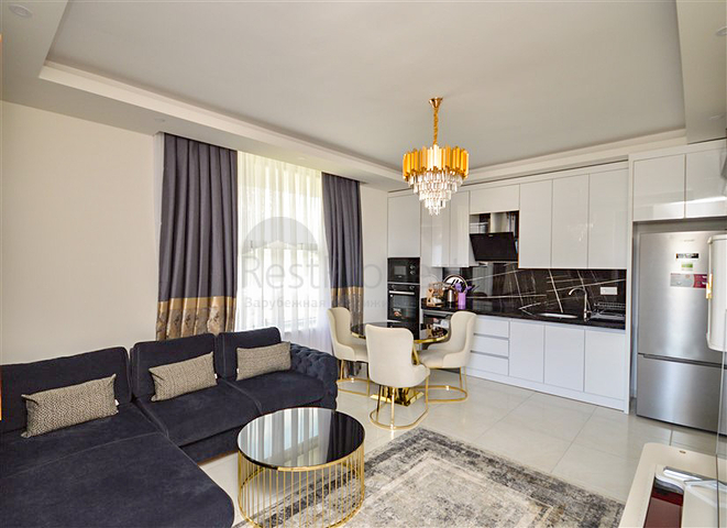 Апартаменты 2+1 в районе Махмутлар