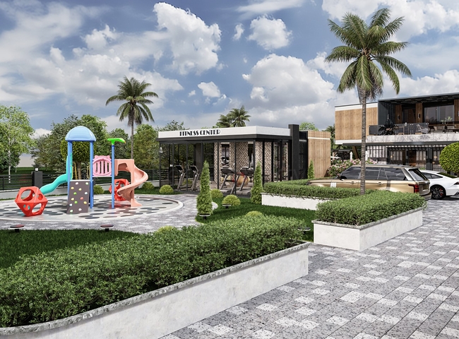 Новый комплекс отдельно стоящих вилл рядом с морем