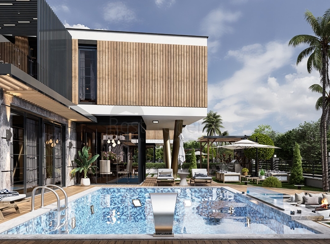 Новый комплекс отдельно стоящих вилл рядом с морем