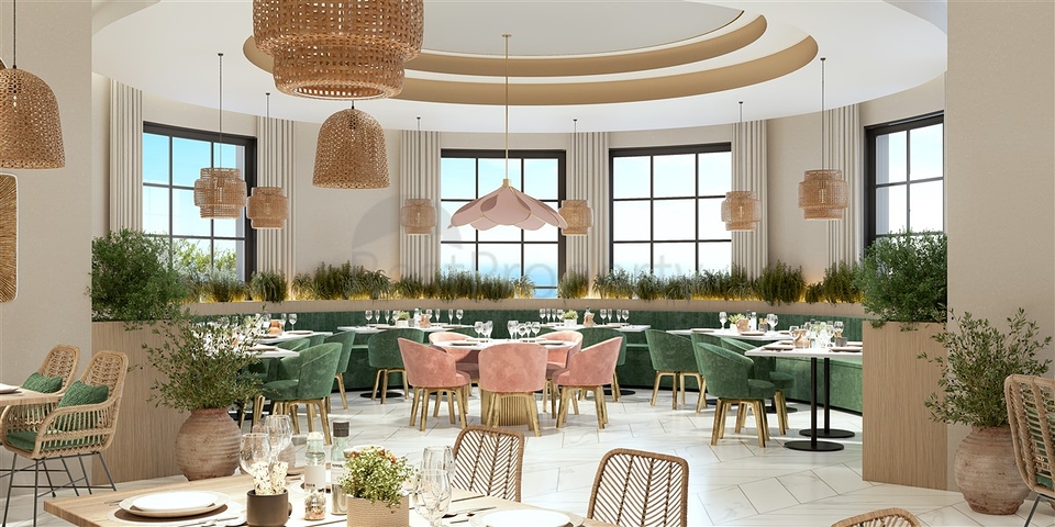 Комплекс на завершающей стадии строительства в 150 метрах от моря