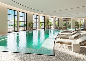 Комплекс на завершающей стадии строительства в 150 метрах от моря