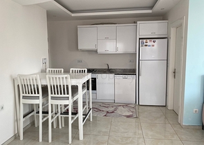 Квартира – студия на первой береговой линии в Махмутларе