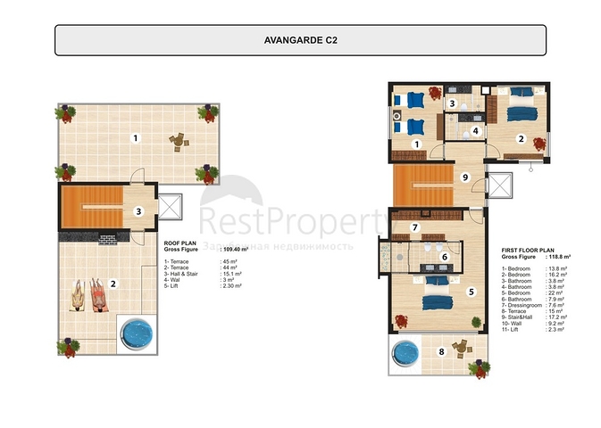 Роскошные виллы на территории уникального комплекса