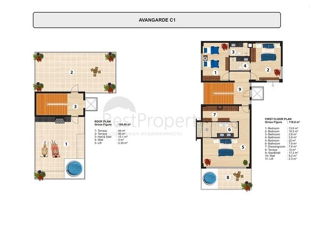 Роскошные виллы на территории уникального комплекса