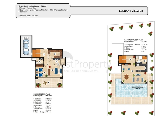 Роскошные виллы на территории уникального комплекса