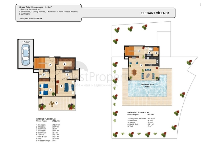 Роскошные виллы на территории уникального комплекса