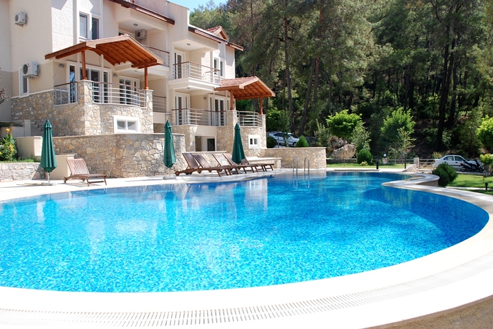 Апартаменты в малоэтажном комплексе в Геджеке Фетхие