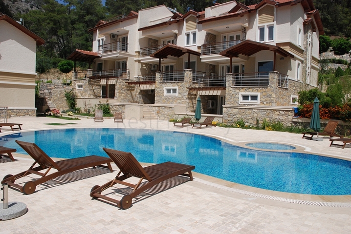 Апартаменты в малоэтажном комплексе в Геджеке Фетхие