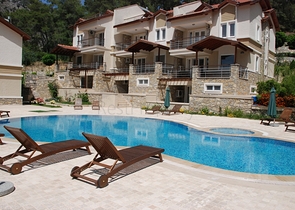 Апартаменты в малоэтажном комплексе в Геджеке Фетхие