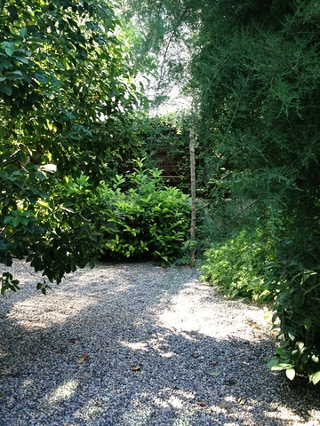 Вилла с большим участком с зеленым садом в Алачаты