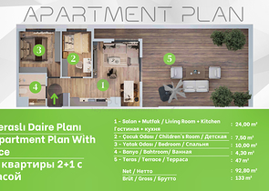 Инвестиционный проект в районе Алтынташ - Анталия 
