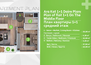 Инвестиционный проект в районе Алтынташ - Анталия 