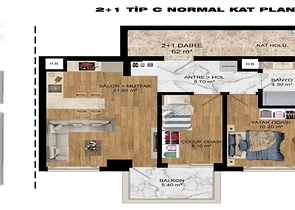 Инвестиционный проект в районе Алтынташ - Анталия