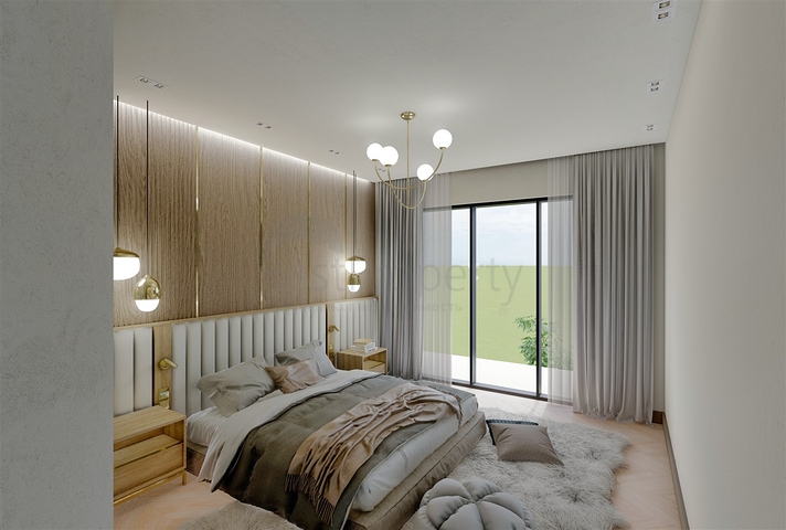 Виллы планировки 3+1 , 4+1 и 5+1 в районе Дошемеалты - Анталия 