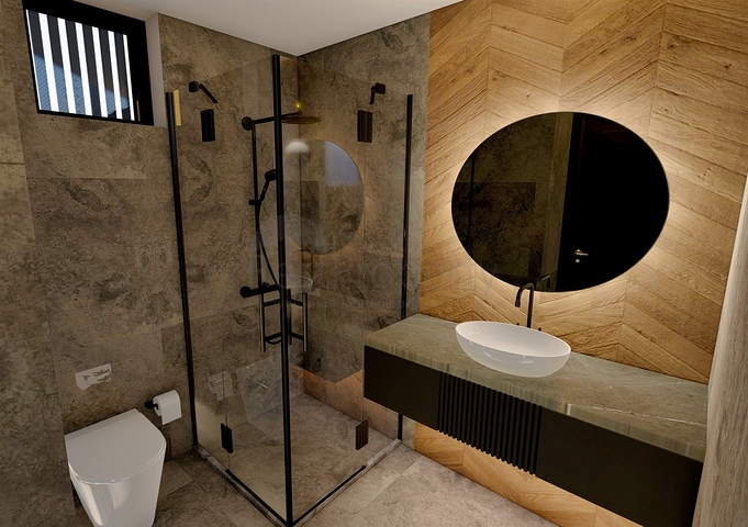 Виллы планировки 3+1 , 4+1 и 5+1 в районе Дошемеалты - Анталия 