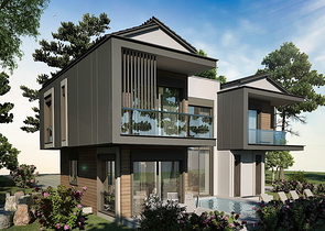 Виллы планировки 3+1 , 4+1 и 5+1 в районе Дошемеалты - Анталия 