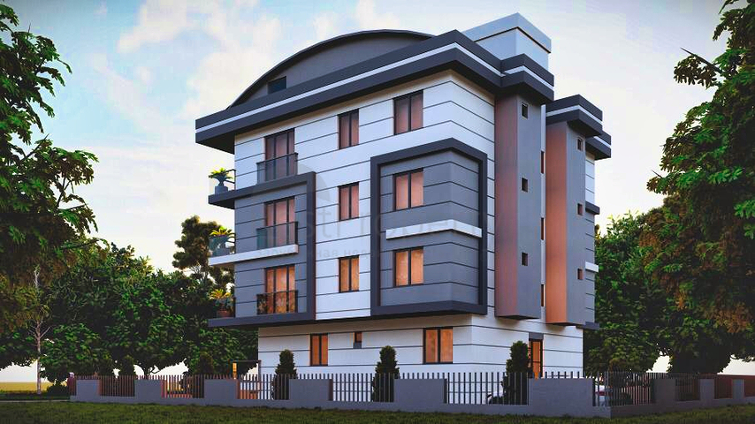 Квартиры планировки 2+1 и 3+1 дуплекс в районе Кепез - Анталия  