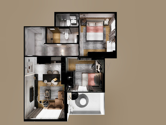 Инвестиционный проект в районе Алтынташ - Анталия