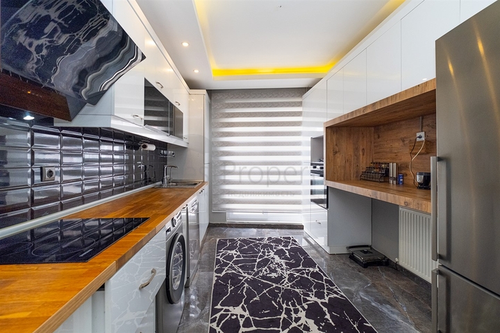 Квартира планировки 4+1 дуплекс в микрорайоне Кызыларык - Анталия 