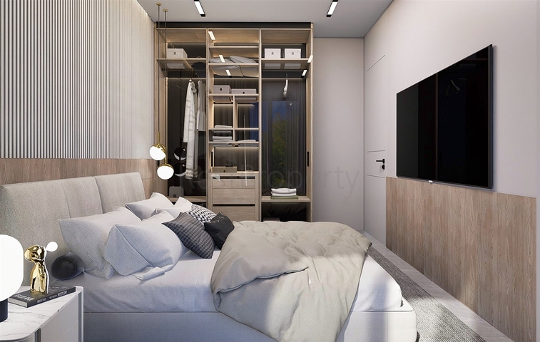 Квартиры планировки 2+1 дуплекс в микрорайоне Хурма - Анталия