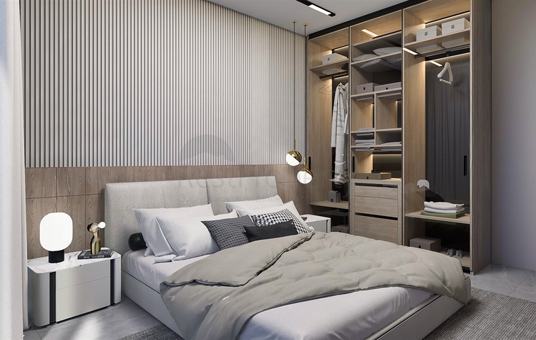 Квартиры планировки 2+1 дуплекс в микрорайоне Хурма - Анталия