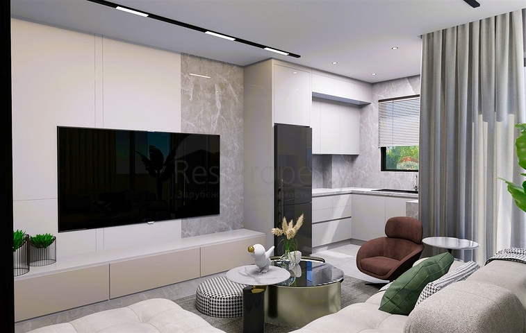 Квартиры планировки 2+1 дуплекс в микрорайоне Хурма - Анталия