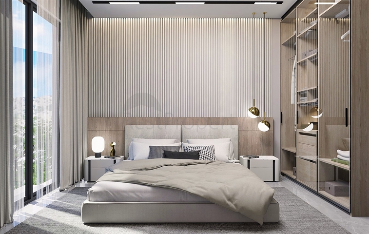 Квартиры планировки 2+1 дуплекс в микрорайоне Хурма - Анталия