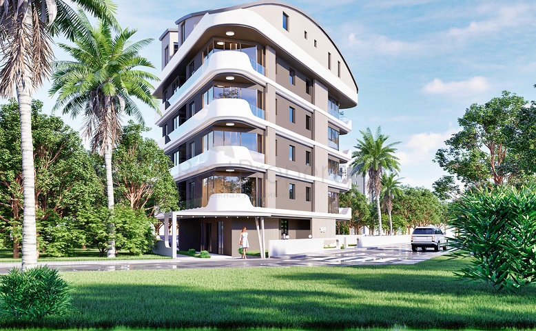 Квартиры планировки 2+1 дуплекс в микрорайоне Хурма - Анталия