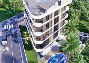 Квартиры планировки 2+1 дуплекс в микрорайоне Хурма - Анталия