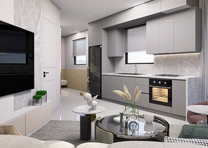 Квартиры планировки 2+1 дуплекс в микрорайоне Хурма - Анталия