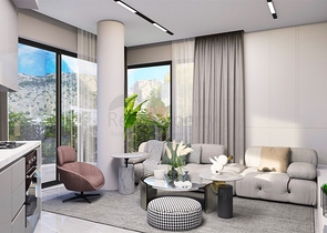 Квартиры планировки 2+1 дуплекс в микрорайоне Хурма - Анталия