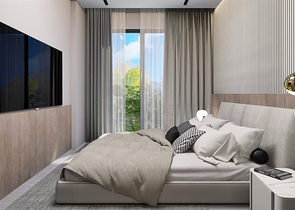 Квартиры планировки 2+1 дуплекс в микрорайоне Хурма - Анталия