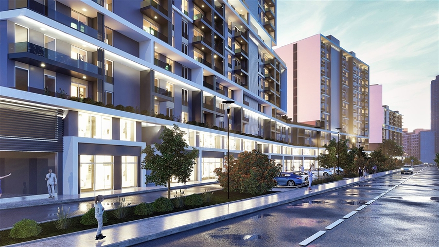 Квартиры планировки 1+1 и 2+1 в районе Кепез - Анталия