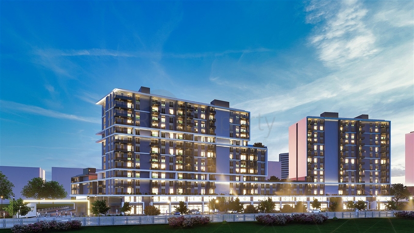 Квартиры планировки 1+1 и 2+1 в районе Кепез - Анталия